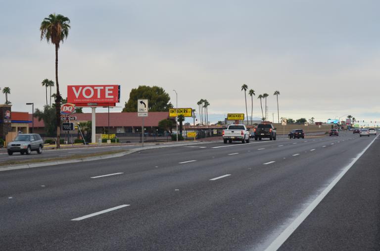 Photo of a billboard in Youngtown