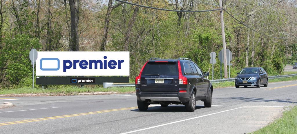 Photo of a billboard in Newfield