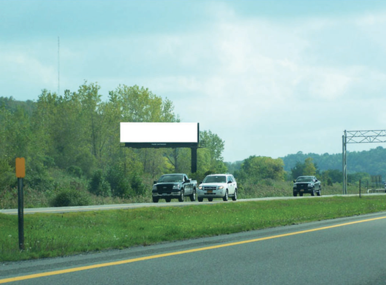 Photo of a billboard in New Woodstock