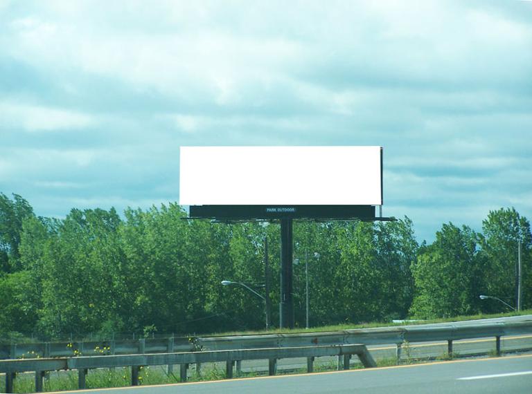 Photo of a billboard in Marcellus