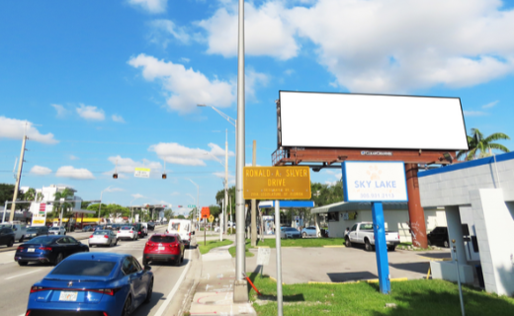 Photo of a billboard in Sunny Isl Bch