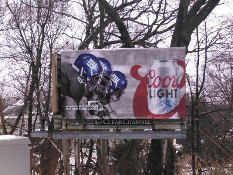 Photo of a billboard in Netcong