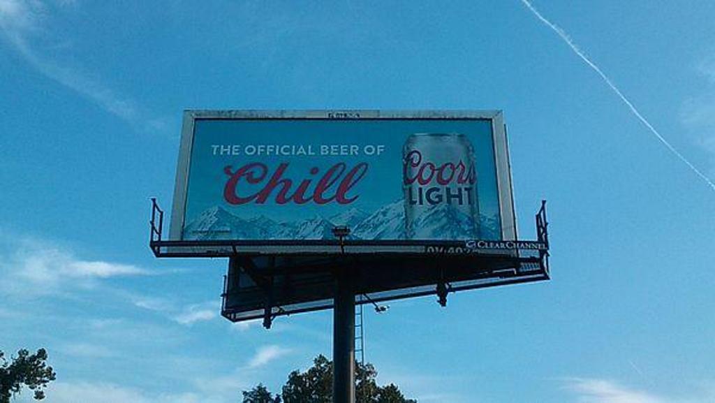 Photo of a billboard in Edgewood