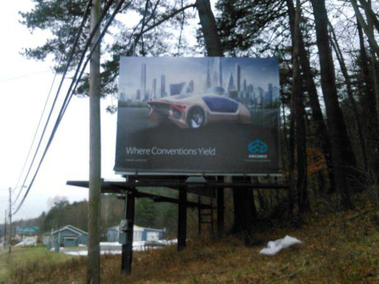 Photo of a billboard in Boiceville