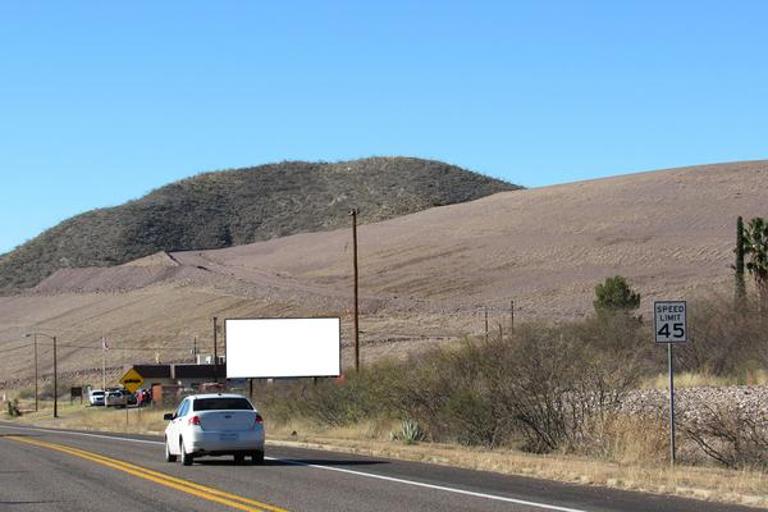 Photo of a billboard in Bisbee