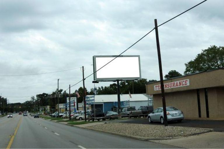 Photo of an outdoor ad in Conroe