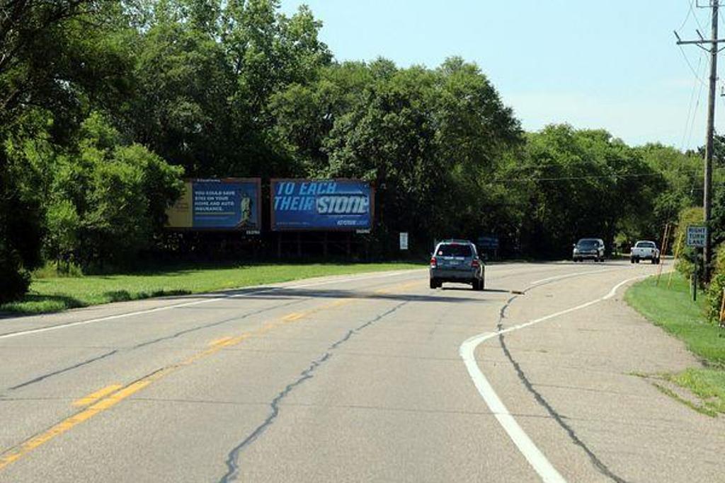 Photo of a billboard in Lino Lakes