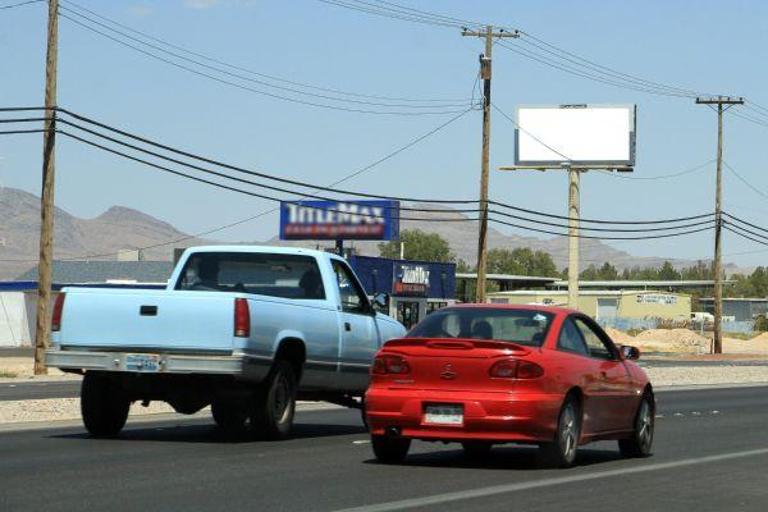 Photo of a billboard in Moapa Valley