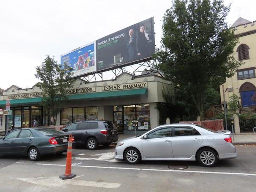 Photo of an outdoor ad in Cambridge