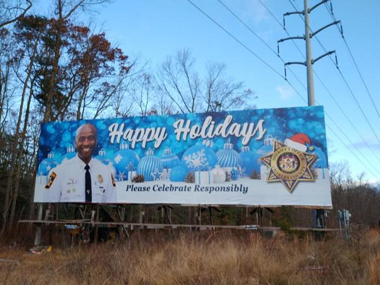 Photo of a billboard in White Plains