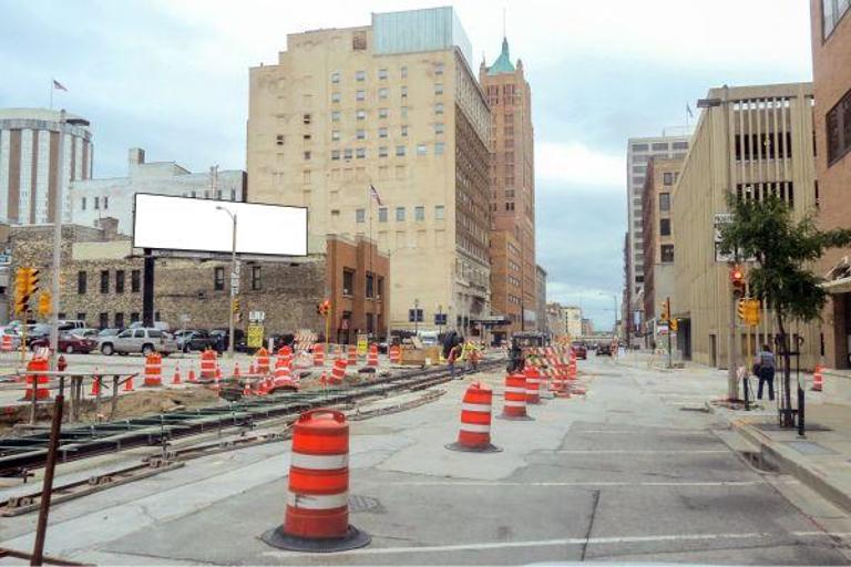 Photo of an outdoor ad in Milwaukee