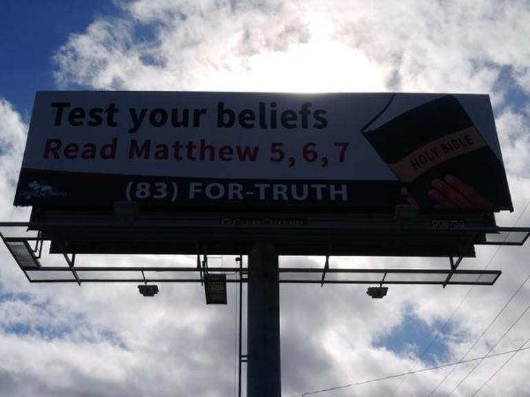 Photo of a billboard in Missouri City