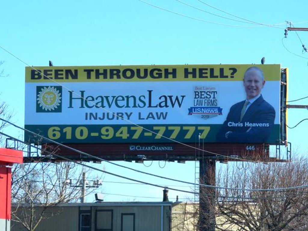 Photo of a billboard in Lenni