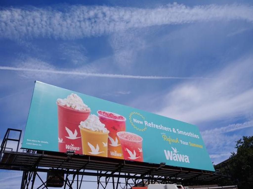 Photo of a billboard in Bryn Mawr