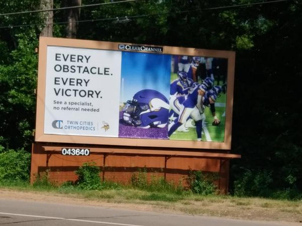 Photo of a billboard in Victoria