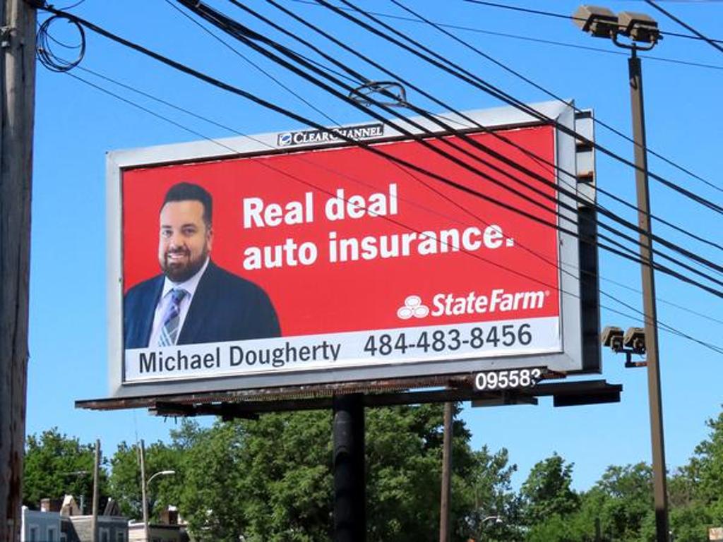 Photo of a billboard in Chesterfield