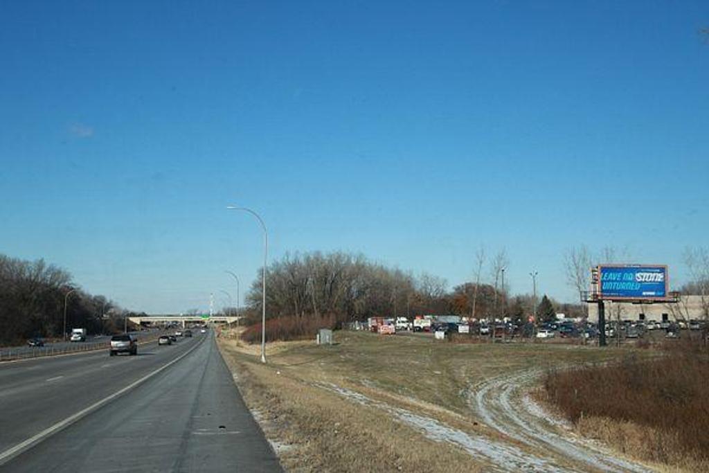 Photo of an outdoor ad in Coon Rapids