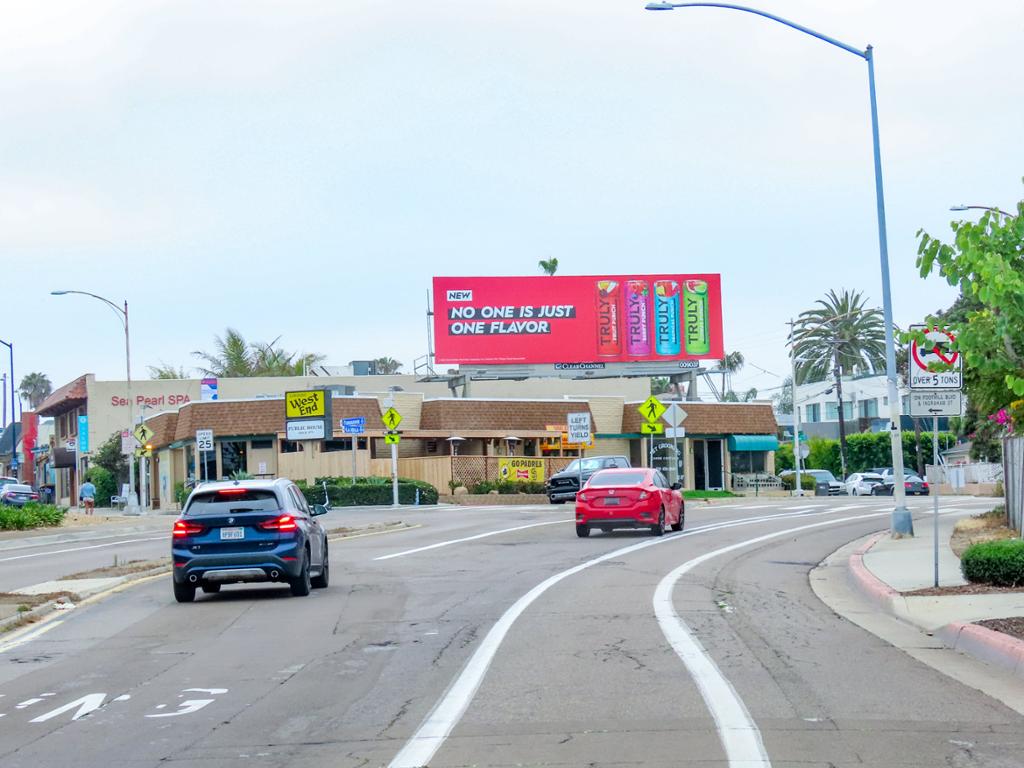 Photo of a billboard in La Jolla