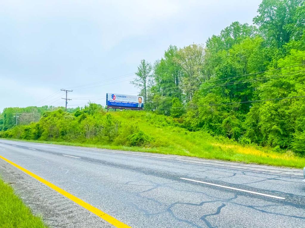 Photo of a billboard in West River