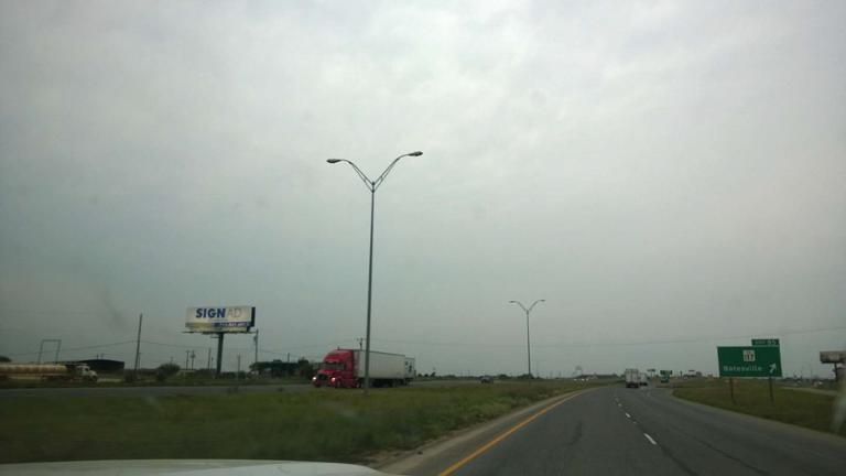 Photo of a billboard in Cotulla