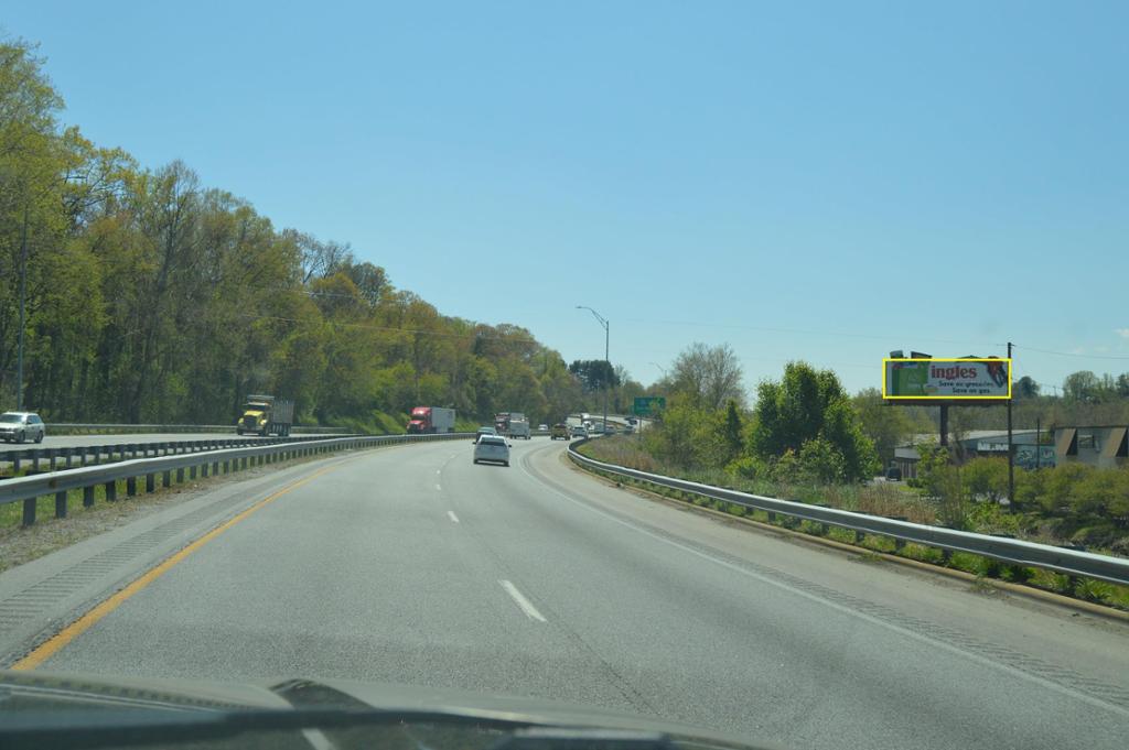 Photo of a billboard in Weaverville