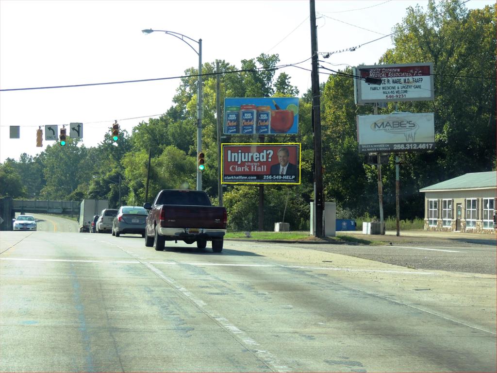 Photo of a billboard in Attalla