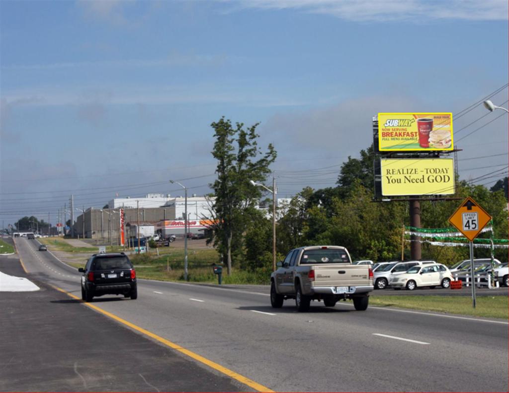 Photo of a billboard in Albertville