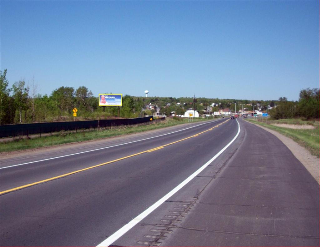 Photo of a billboard in Hoyt Lakes