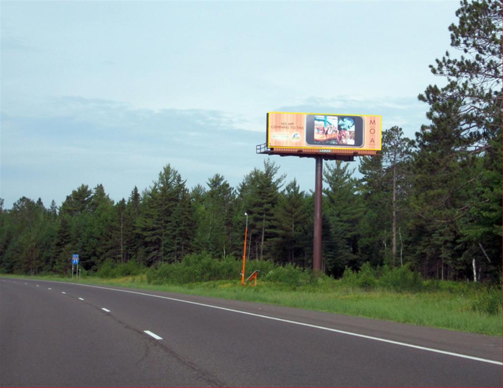 Photo of a billboard in Cloquet