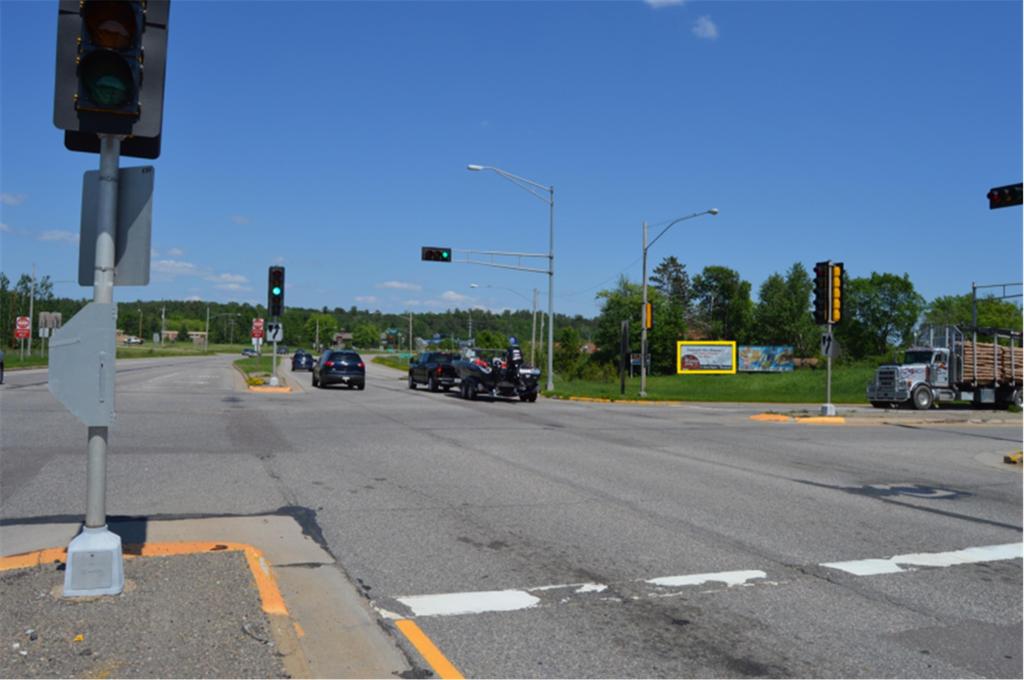 Photo of a billboard in Minocqua