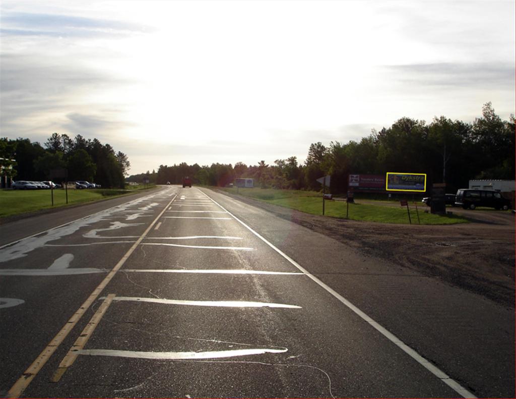 Photo of a billboard in Clam Lake