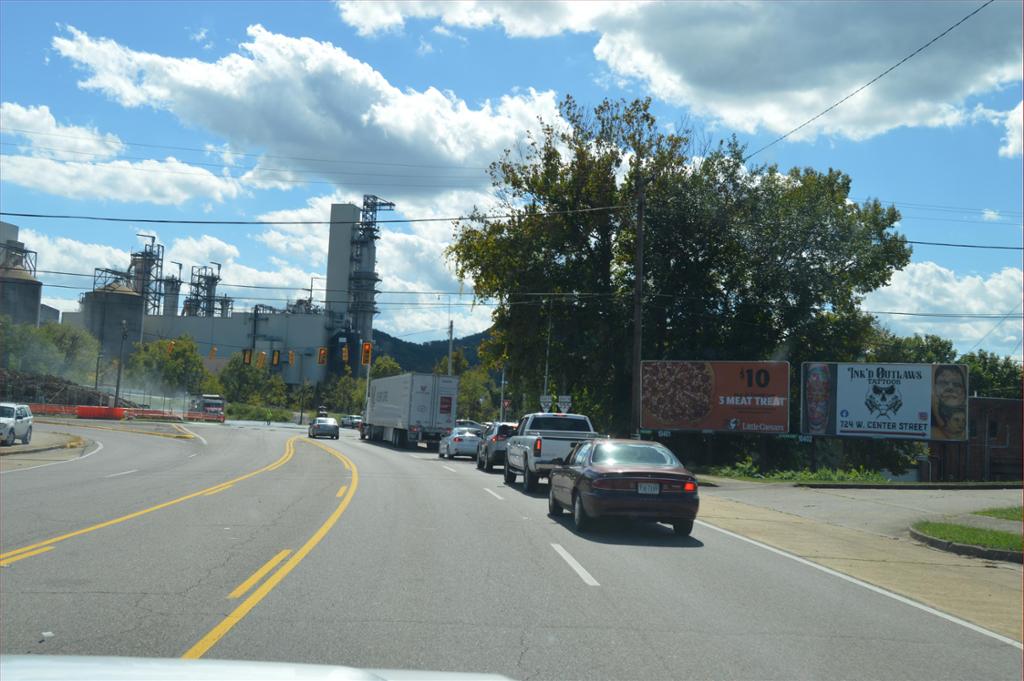 Photo of a billboard in Weber City