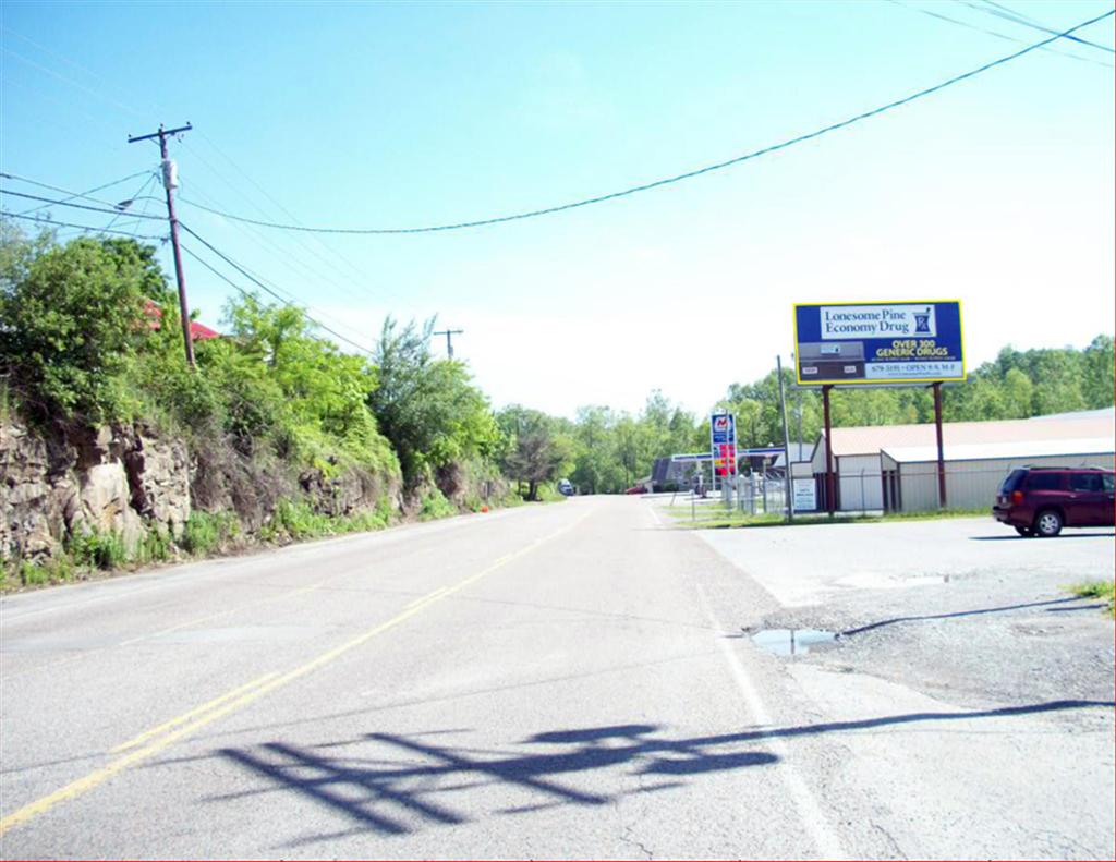 Photo of a billboard in Big Stone Gap