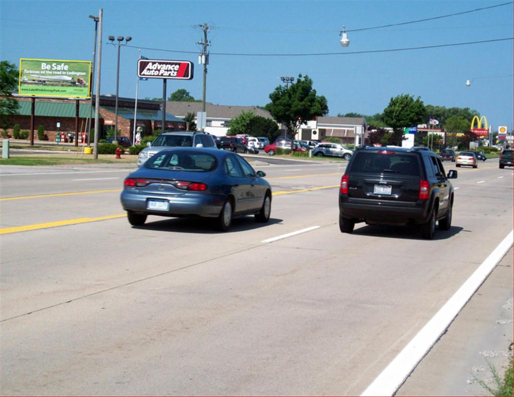 Photo of a billboard in Ludington