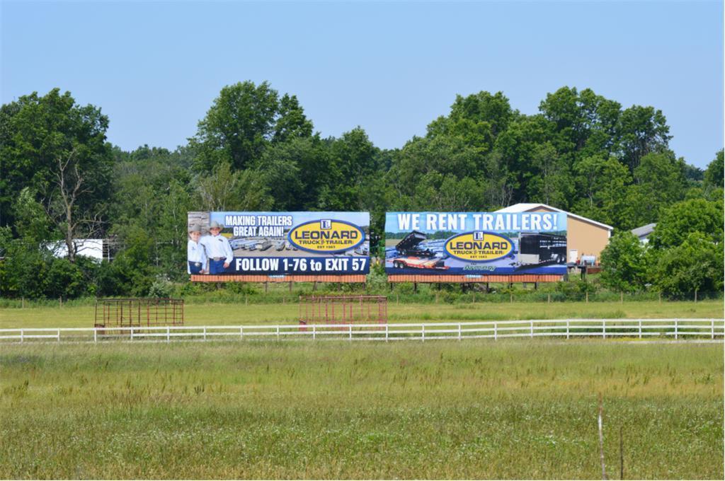 Photo of a billboard in Niles