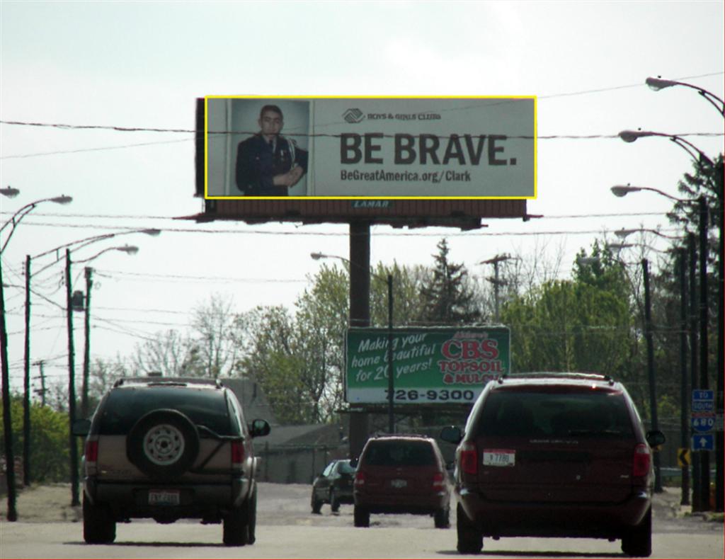 Photo of an outdoor ad in Youngstown