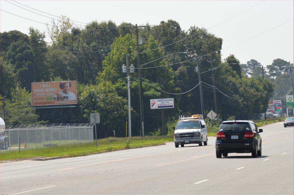 Photo of a billboard in Roseboro