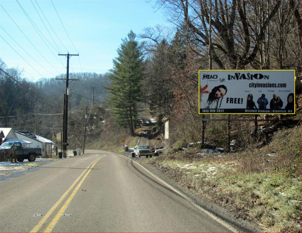 Photo of a billboard in Iaeger