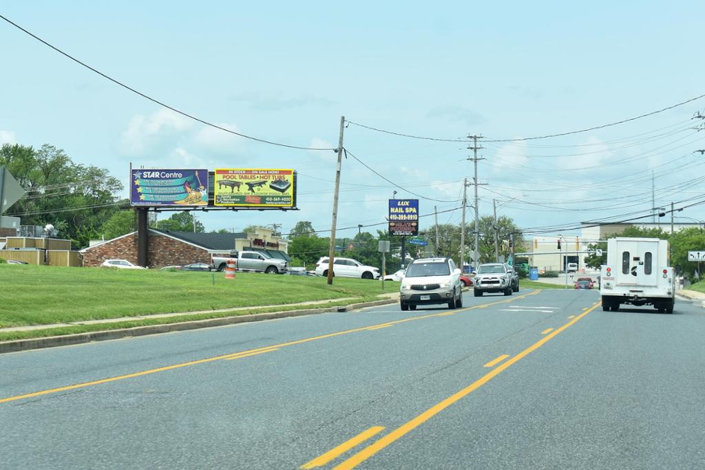 Photo of a billboard in Street