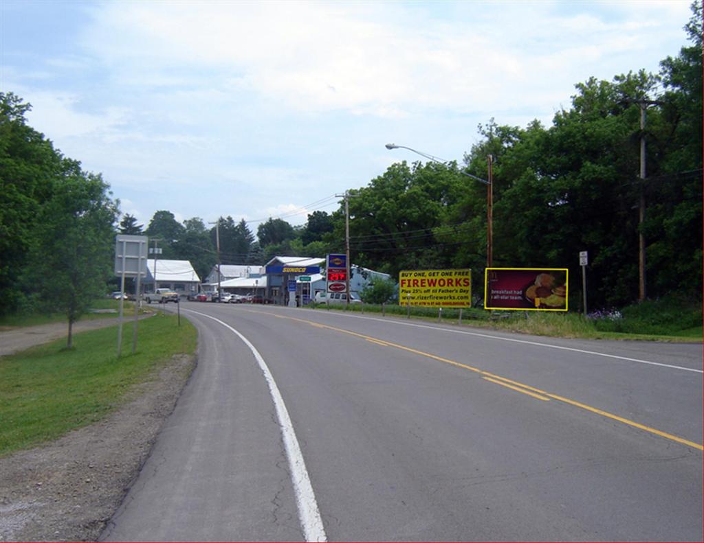 Photo of a billboard in Angelica