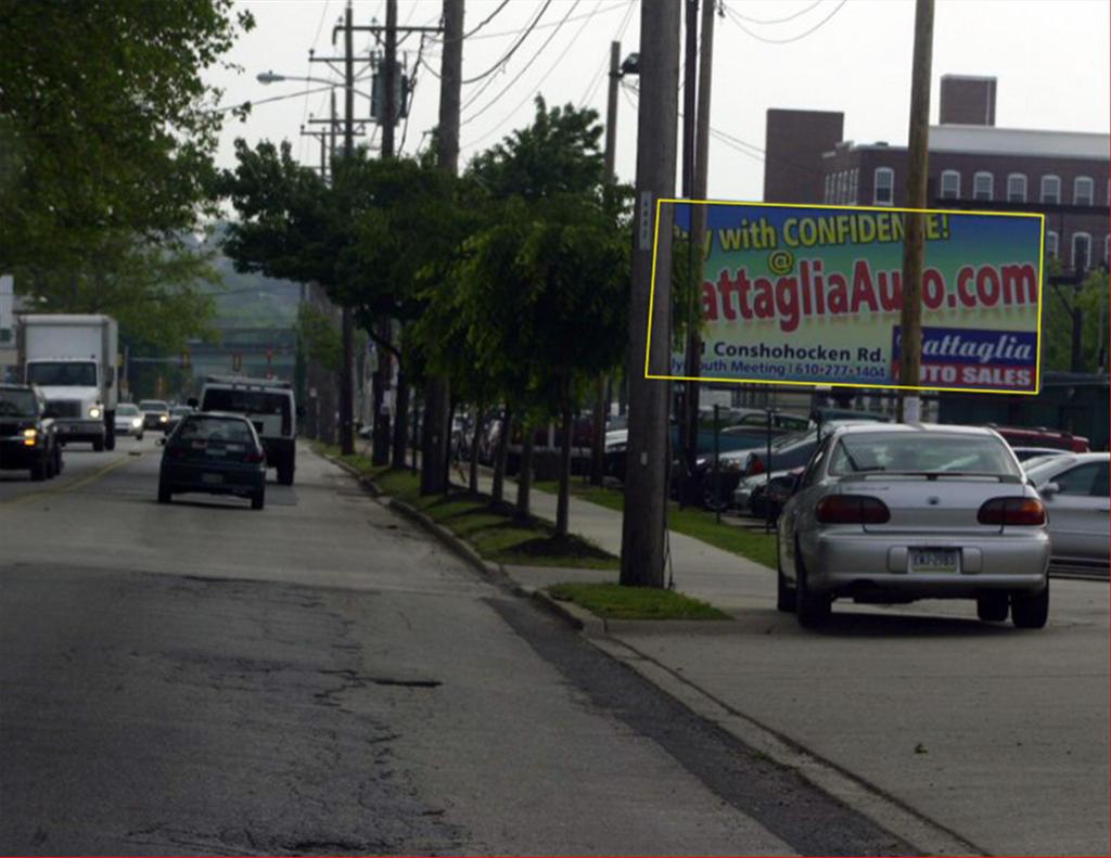 Photo of a billboard in Norristown