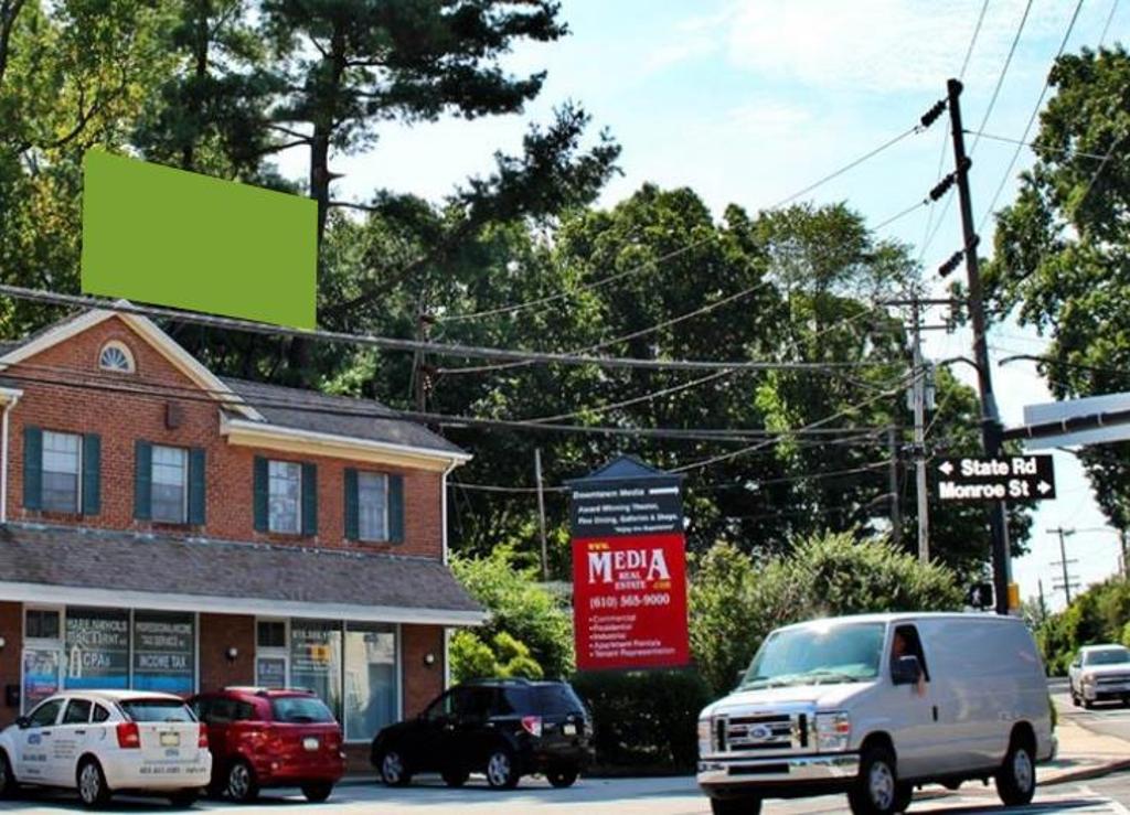 Photo of a billboard in Newtown Square