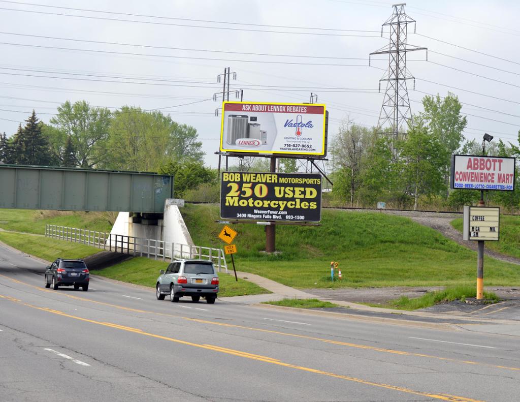 Photo of a billboard in West Falls