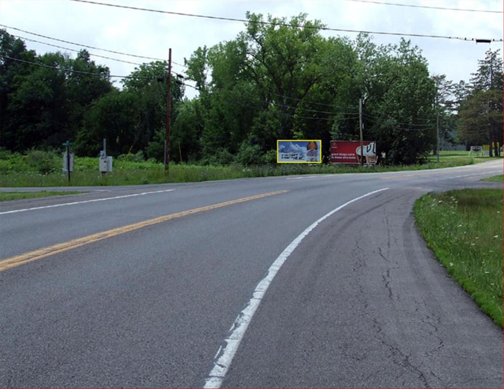 Photo of a billboard in Cayuga