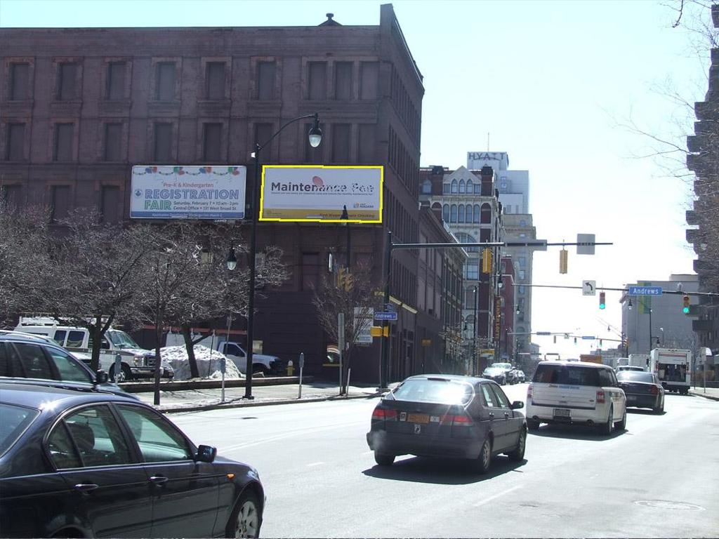 Photo of an outdoor ad in Rochester