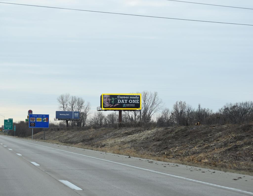 Photo of a billboard in Exclsor Sprgs