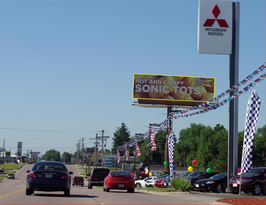 Photo of a billboard in Wathena