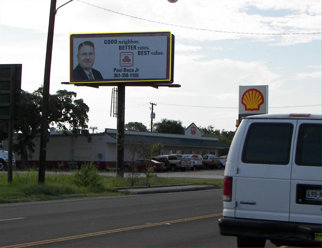 Photo of a billboard in Beeville