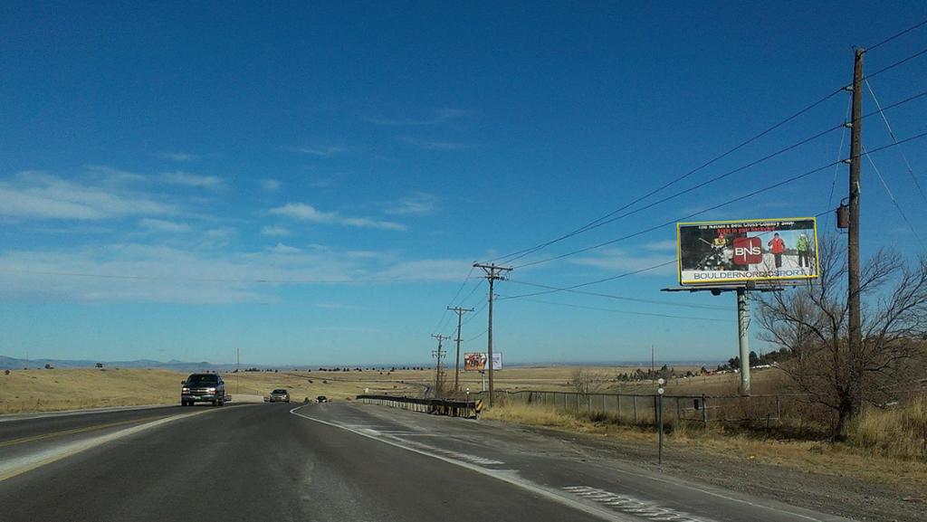 Photo of a billboard in Ward