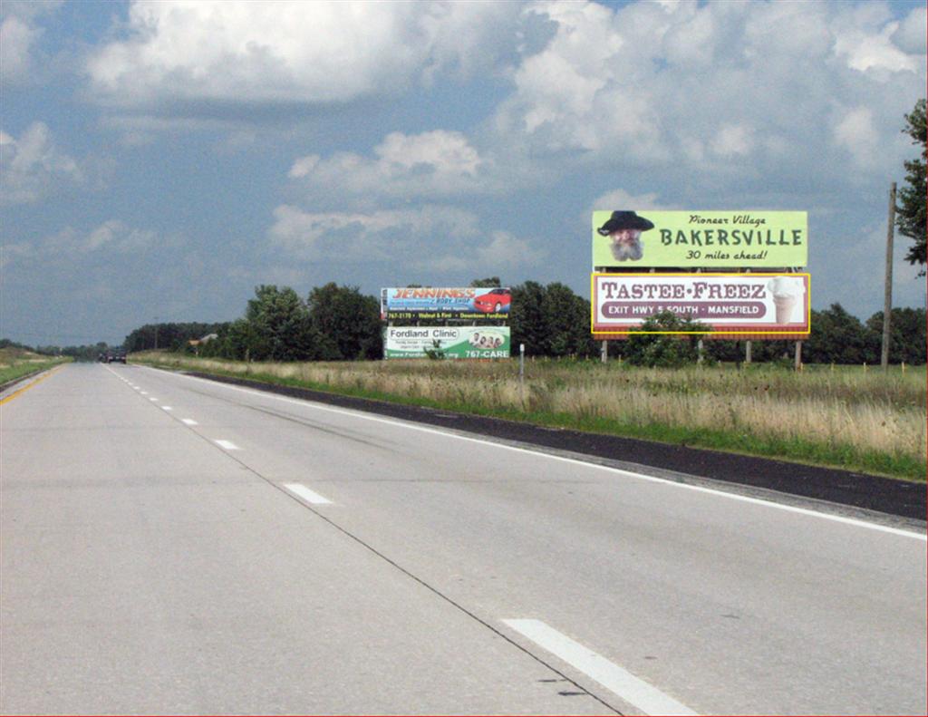 Photo of a billboard in Fordland